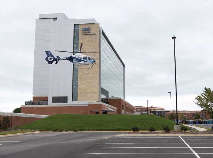 UNC Air Care at UNC Health Rex Holly Springs Hospital